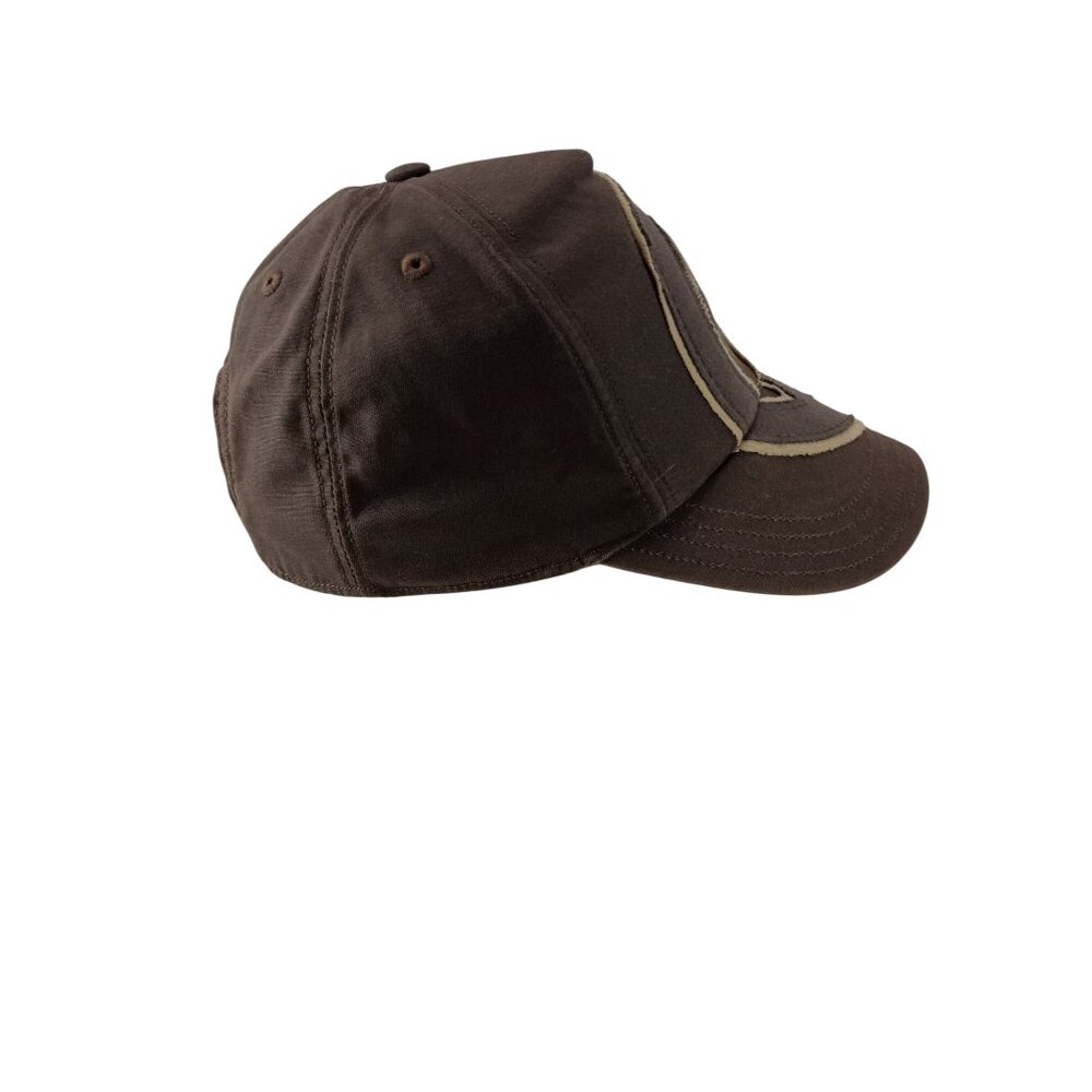 Gymboree Hat Cap Snap Back Kids Youth 8-Up Adjustable Brown with Peace Sign - Picture 2 of 6